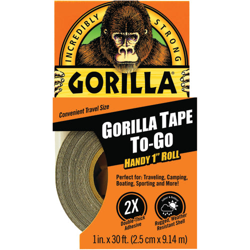 Gorilla Tape To-Go Black - Exact Industrial Supply