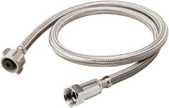 B&K Mueller - 3/8" Compression Inlet, 7/8" Ballcock Outlet, Stainless Steel Toilet Connector - Use with Toilets - Best Tool & Supply