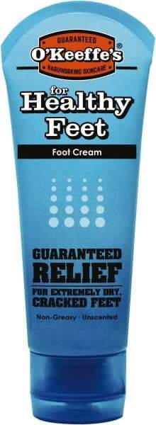 O'Keeffe's - 3 oz Moisturizing Foot Cream - Comes in Tube, Fragrance Free - Best Tool & Supply