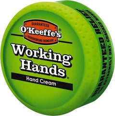 O'Keeffe's - 3.4 oz Moisturizing Hand Cream - Comes in Jar, Fragrance Free - Best Tool & Supply