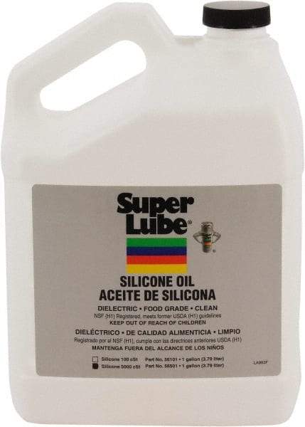 Synco Chemical - 1 Gal Bottle Synthetic Machine Oil - -50 to 200°F, ISO 5000, 5000 cSt at 25°C, Food Grade - Best Tool & Supply