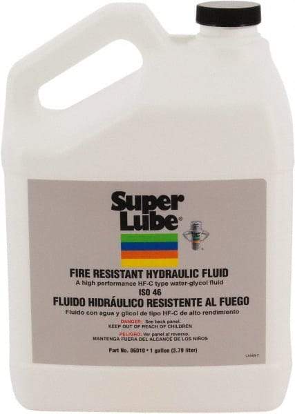 Synco Chemical - 1 Gal Bottle Synthetic Hydraulic Oil - -20 to 60°F, ISO 46, 40-46 cSt at 100°F - Best Tool & Supply