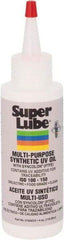 Synco Chemical - 4 oz Bottle Oil with PTFE Direct Food Contact White Oil - Translucent, -45°F to 450°F, Food Grade - Best Tool & Supply