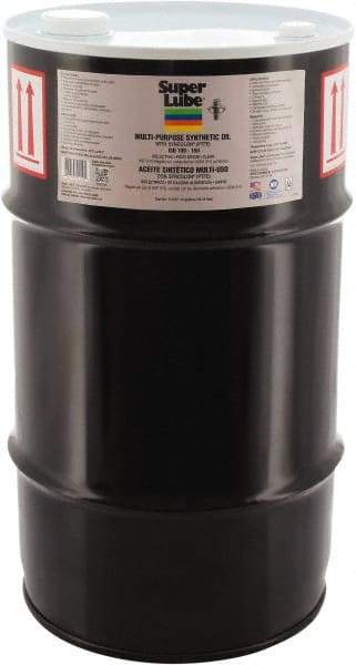 Synco Chemical - 15 Gal Keg Oil with PTFE Direct Food Contact White Oil - Translucent, -45°F to 450°F, Food Grade - Best Tool & Supply