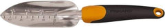 Fiskars - Handheld Transplanter - 6" Plastic Overmold Handle, Cast Aluminum Blade, 12" OAL - Best Tool & Supply