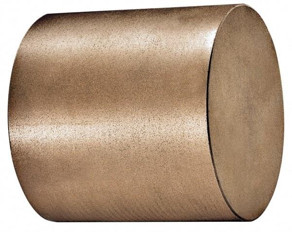 Made in USA - 3/4 Inch Diameter x 6-1/2 Inch Long, Oil Impregnated Bronze Round Rod - Alloy SAE 841 - Best Tool & Supply