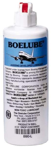 Boelube - 4 oz Bottle Lubricant - Clear, -20°F Max - Best Tool & Supply