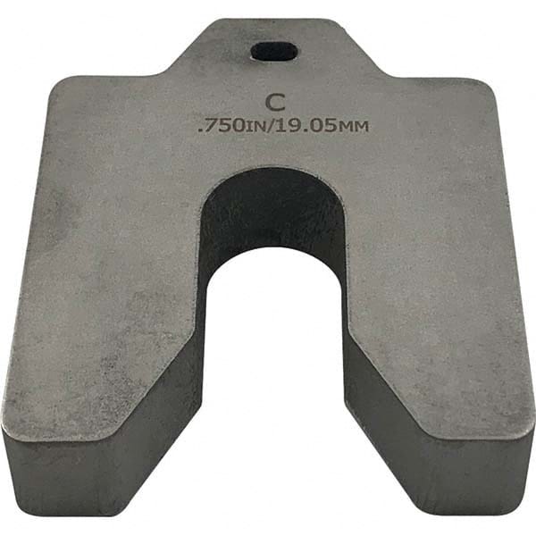 Maudlin Products - Metal Shim Stock Type: Slotted Shim Material: Stainless Steel - Best Tool & Supply