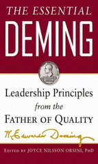 McGraw-Hill - ESSENTIAL DEMING Handbook, 1st Edition - by W. Edwards Deming, Edited by Joyce Orsini & Diana Deming Cahill, McGraw-Hill, 2012 - Best Tool & Supply