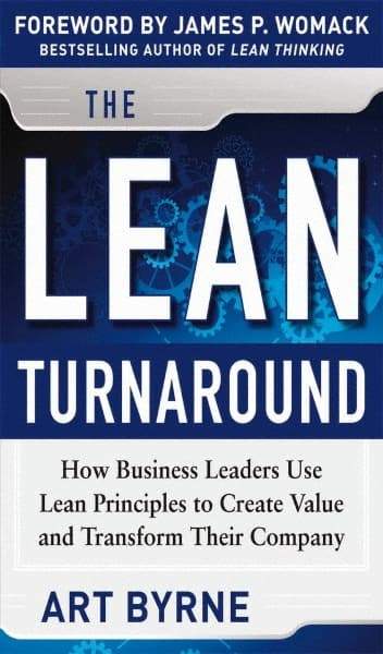 McGraw-Hill - LEAN TURNAROUND Handbook, 1st Edition - by Art Byrne & James P. Womack, McGraw-Hill, 2012 - Best Tool & Supply