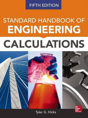 McGraw-Hill - STANDARD HANDBOOK OF ENGINEERING CALCULATIONS - by Tyler Hicks, McGraw-Hill, 2014 - Best Tool & Supply