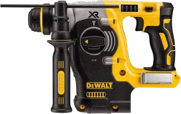 DeWALT - 20 Volt 1" SDS Chuck Cordless Rotary Hammer - 0 to 4,500 BPM, 0 to 1,200 RPM, Reversible - Best Tool & Supply