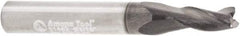 Amana Tool - 3/16" Cutting Diam x 7/16" Length of Cut, 3 Flute, Upcut Spiral Router Bit - AlTiN Coated, Right Hand Cut, Solid Carbide, 1-7/8" OAL x 1/4" Shank Diam, Flute, 30° Helix Angle - Best Tool & Supply