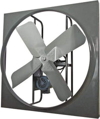 Americraft - 36" Blade, Belt Drive, 1/3 hp, 9,000 CFM, TEFC Exhaust Fan - 7.2/3.6 Amp, 115/230 Volt, Single Phase - Best Tool & Supply