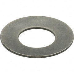 Associated Spring Raymond - 0.1654" ID, Grade 1075 High Carbon Steel, Oil Finish, Belleville Disc Spring - 0.3937" OD, 0.0295" High, 0.0197" Thick - Best Tool & Supply