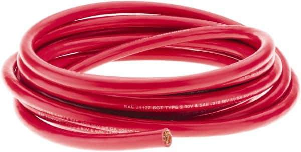 EastPenn - 2/0 Gauge Top Post Cable - Red, 25" Long - Best Tool & Supply