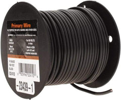 EastPenn - 14 AWG Automotive Plastic Insulated, Single Conductor Wire - 100' Long, Black - Best Tool & Supply