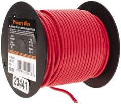 EastPenn - 14 AWG Automotive Plastic Insulated, Single Conductor Wire - 100' Long, Red - Best Tool & Supply