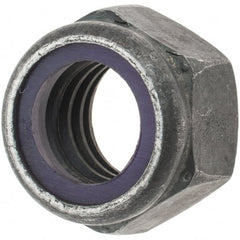 Value Collection - 7/16-14 UNC Grade 8 Hex Lock Nut with Nylon Insert - Best Tool & Supply