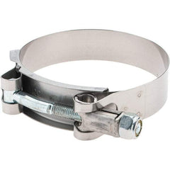 Made in USA - Bolt Clamps Type: T-Bolt Hose Clamp Minimum Diameter (Decimal Inch): 2.7500 - Best Tool & Supply