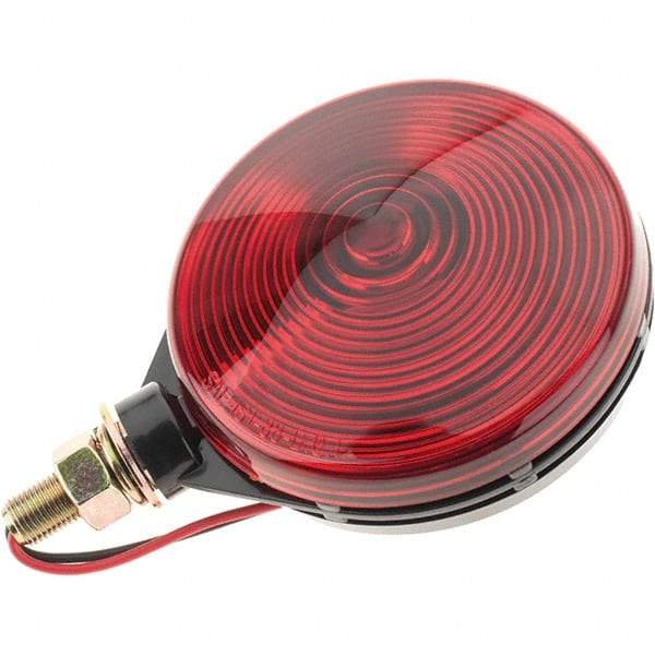 Value Collection - 4-5/16" Long, 2.4/0.49 Amp, Red Stop, Turn & Tail Light - 12.8 VDC - Best Tool & Supply