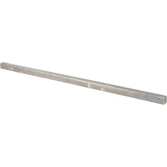 Value Collection - 12" Long x 3/8" High x 3/8" Wide, Plain Steel Oversized Key Stock - Cold Drawn Steel - Best Tool & Supply