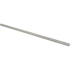 Value Collection - 12" Long x 1/4" High x 1/4" Wide, Plain Steel Undersized Key Stock - Cold Drawn Steel - Best Tool & Supply