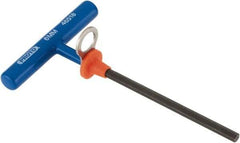 Proto - 6mm Hex, Tethered T-Handle Cushion Grip, Hex Key - 6" OAL, Alloy Steel, Metric System of Measurement - Best Tool & Supply