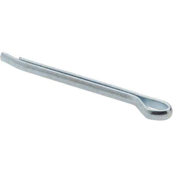 Bee Leitzke - 7/64" Diam x 1-1/2" Long Hammerlock Cotter Pin - Grade 2, Zinc-Plated, Steel - Best Tool & Supply