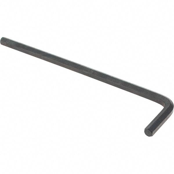 Value Collection - 3/16" Hex, Long Arm, Hex Key - 4-13/32" OAL, Alloy Steel, Inch System of Measurement - Best Tool & Supply