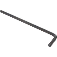 Value Collection - 5/32" Hex, Long Arm, Hex Key - 4-1/32" OAL, Alloy Steel, Inch System of Measurement - Best Tool & Supply