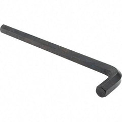 Value Collection - 5/8" Hex, Long Arm, Hex Key - 9-21/32" OAL, Alloy Steel, Inch System of Measurement - Best Tool & Supply