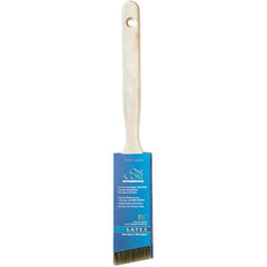 Krylon - 5/8" Angled Polyester Angular Brush - 2" Bristle Length, 2-1/4" Wood Sash Handle - Best Tool & Supply