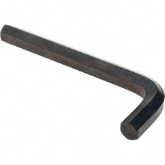 Value Collection - 9/16" Hex, Short Arm, Hex Key - 5-21/32" OAL, Alloy Steel, Inch System of Measurement - Best Tool & Supply