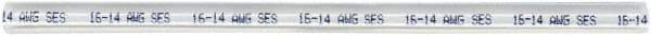 Value Collection - 6" Long, 2.5:1, Ionic Polymer Heat Shrink Electrical Tubing - Clear - Best Tool & Supply