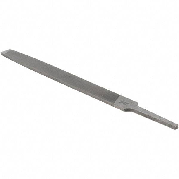 Value Collection - 6" Long, Smooth Cut, Mill American-Pattern File - Single Cut, 7/64" Overall Thickness - Best Tool & Supply