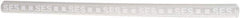 Value Collection - 6" Long, 4:1, Polyolefin Heat Shrink Electrical Tubing - Clear, White - Best Tool & Supply