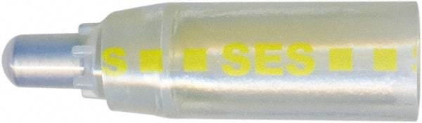 Value Collection - 18 to 10 AWG Crimp Bullet Connector - Clear & Yellow Polyolefin Insulation - Best Tool & Supply