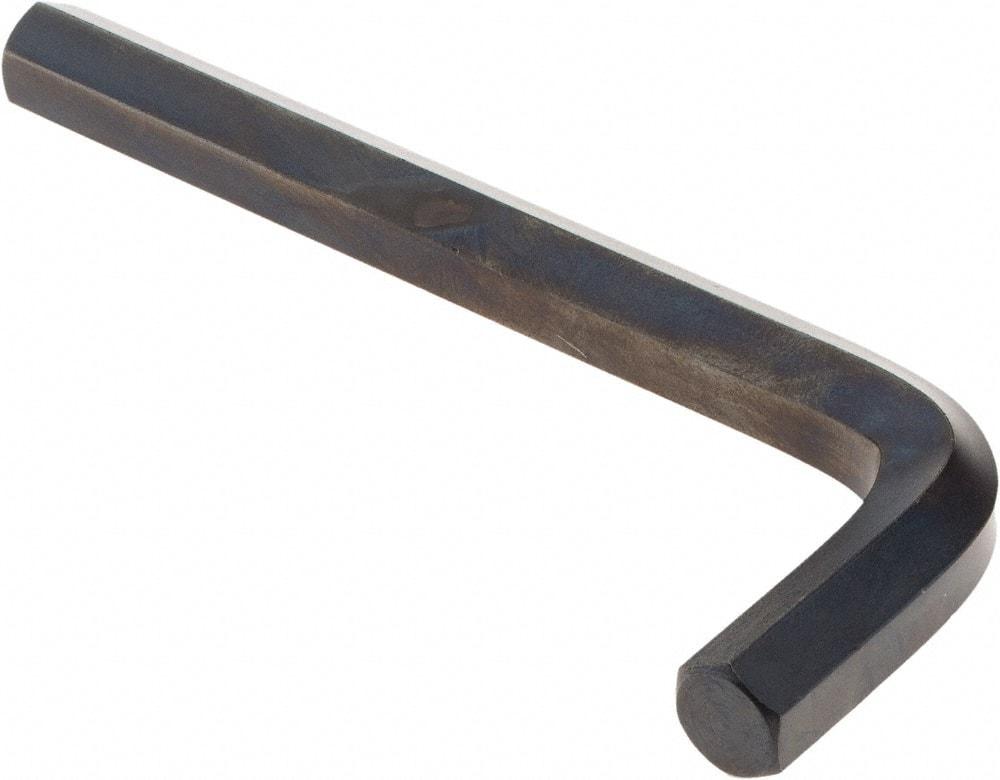 Value Collection - Short Arm, Hex Key - 5-5/32" OAL, Alloy Steel, Inch System of Measurement - Best Tool & Supply