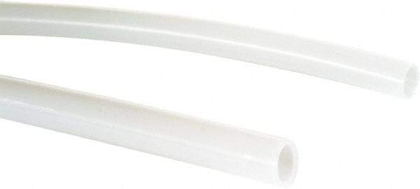 Parker - 9mm OD, 25' Long, PTFE Tube - Natural, 110 Max psi, -100 to 500°F - Best Tool & Supply