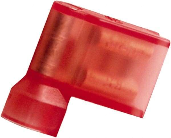 Value Collection - 22 to 18 AWG, Nylon, Partially Insulated, Female Wire Disconnect - 1/4" Wide Tab, Red, cUL Listed, RoHS Compliant, UL Listed - Best Tool & Supply