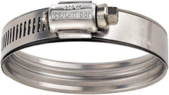 IDEAL TRIDON - 2-1/8" Hose, 9/16" Wide, Constant Torque Clamp - 1-11/16 to 2-9/16" Diam, Stainless Steel - Best Tool & Supply