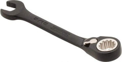 Proto - 5/16" 12 Point Offset Combination Wrench - 15° Offset Angle, 3-1/2" OAL, Steel, Black Chrome Finish - Best Tool & Supply