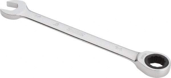 Proto - 14mm 12 Point Combination Wrench - 0° Offset Angle, 7-1/2" OAL, Steel, Chrome Finish - Best Tool & Supply