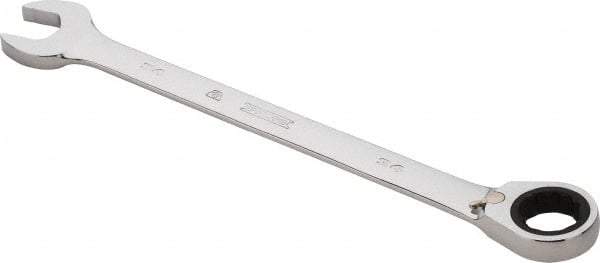 Proto - 34mm 12 Point Combination Wrench - 0° Offset Angle, 18-1/8" OAL, Steel, Chrome Finish - Best Tool & Supply