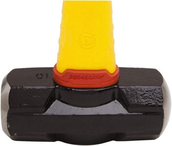 Stanley - 10 Lb Head, 35-1/4" Long Sledge Hammer - Steel Head, 40" Fiberglass Handle - Best Tool & Supply