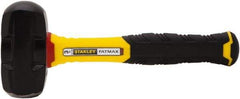 Stanley - 3 Lb Head, 10" Long Drilling Hammer - Steel Head, Fiberglass Handle - Best Tool & Supply