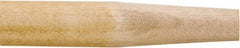 Rubbermaid - 54 x 1-1/8" Wood Handle for Push Brooms - Tapered Connection, Tan - Best Tool & Supply