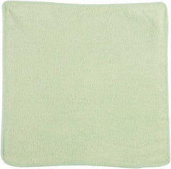 Rubbermaid - Dry Microfiber Wipes - 12" x 12" Sheet Size, Green - Best Tool & Supply