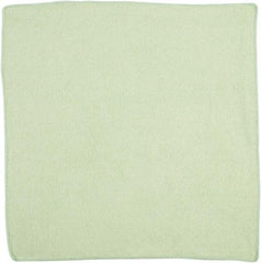 Rubbermaid - Dry Microfiber Wipes - 16" x 16" Sheet Size, Green - Best Tool & Supply